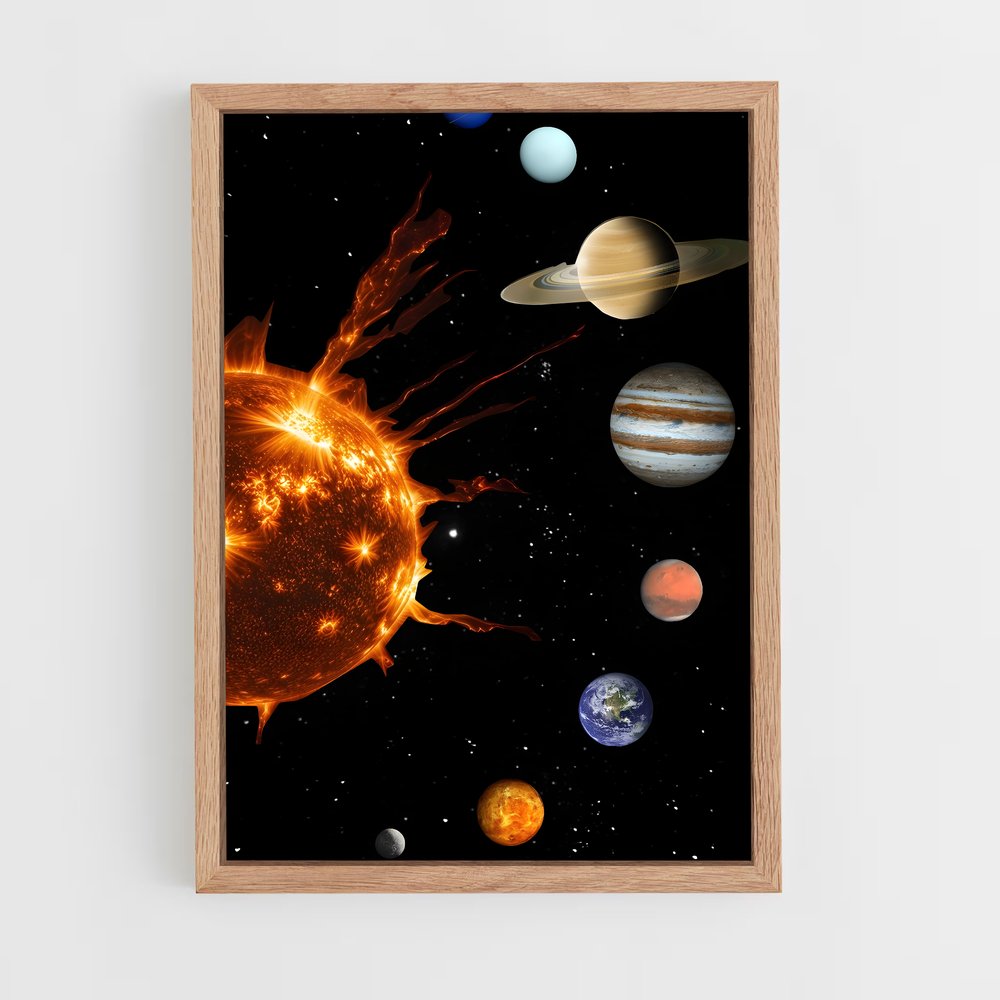 Poster du Système solaire captivant (vue 4)